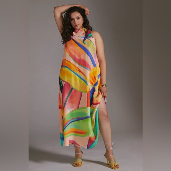 Farm Rio Halter Maxi Dress - Picture 6 of 6